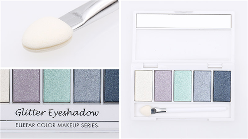 Shimmery Eyeshadow 5warna (J