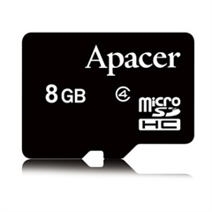 Kartu mikro SD apacer 8gb